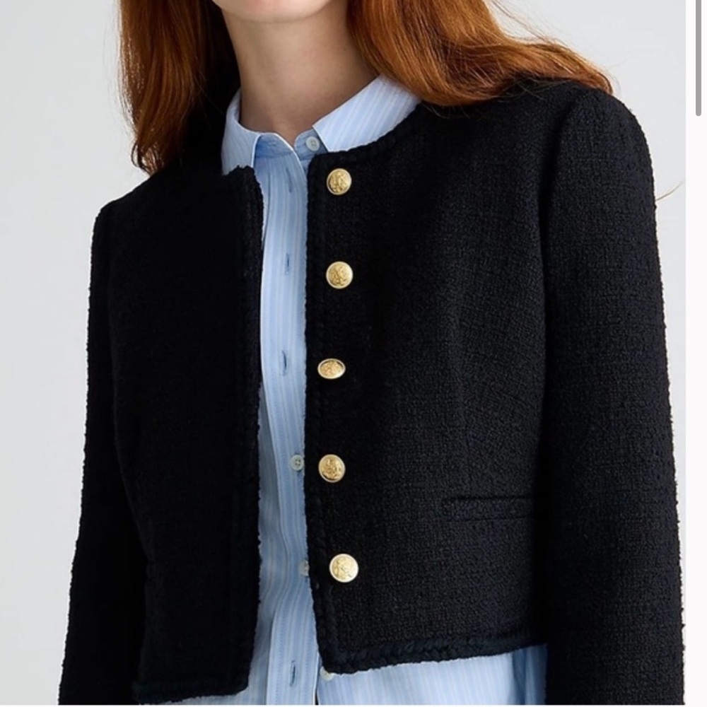 J. Crew Louisa lady jacket in maritime tweed